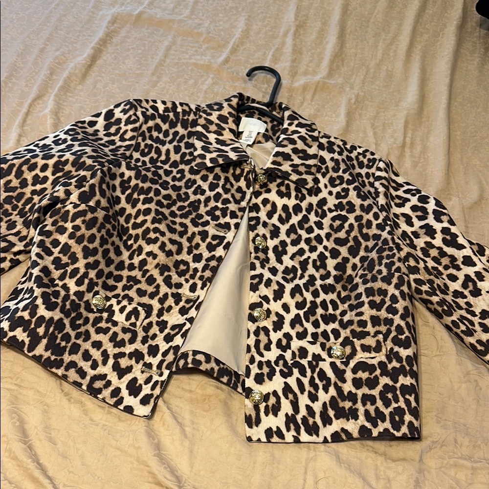 Leopard Print Women's Jacket